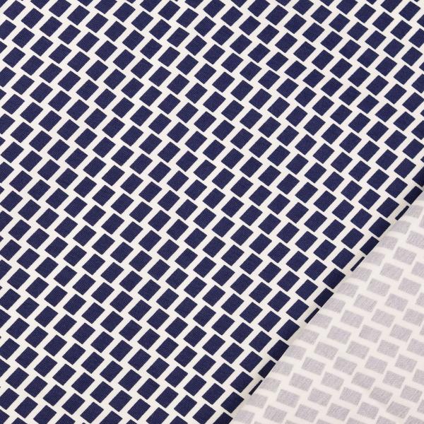 Bengaline, Rotationsdruck blau-weiss